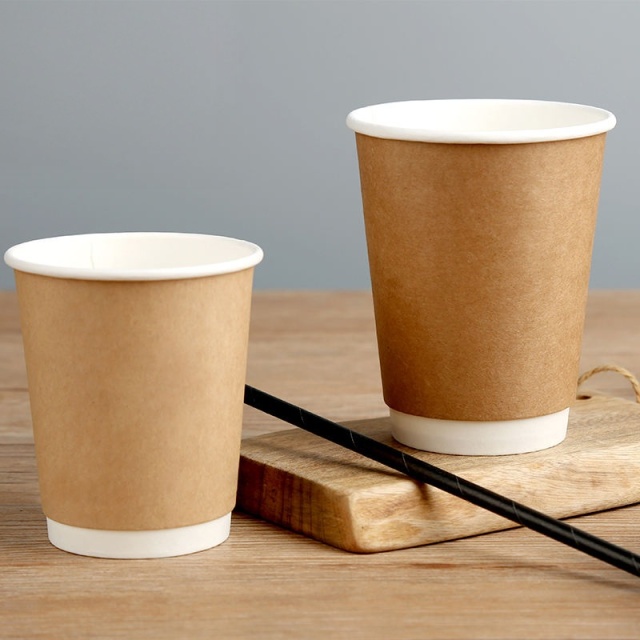 9 oz Kraft Paper Hot Coffee Cups,Beverage Promo Solutions,9 oz Kraft Paper Hot Coffee Cups