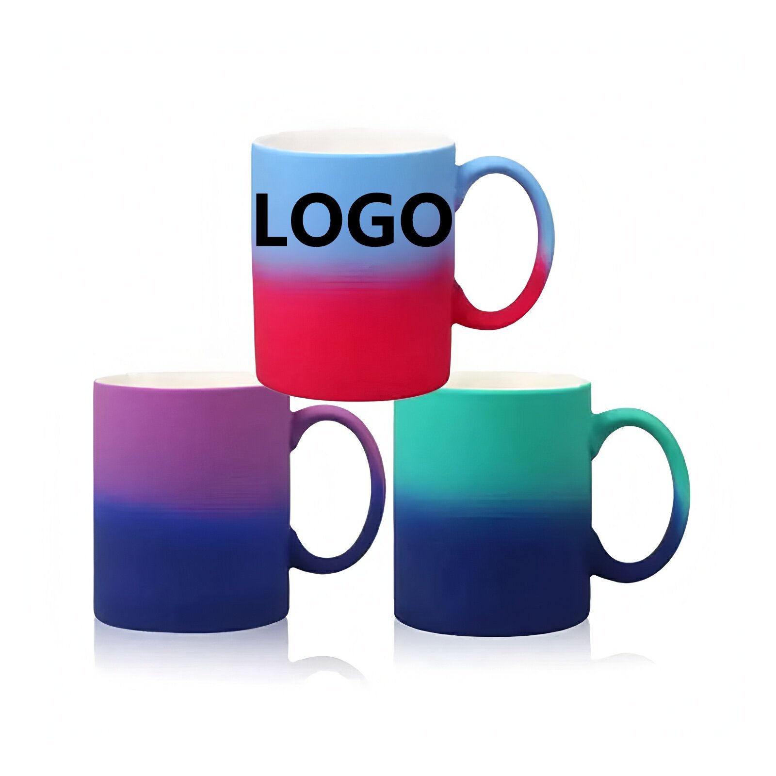 Gradient Soft Touch Ceramic Mug,Beverage Promo Solutions,Gradient Soft Touch Ceramic Mug