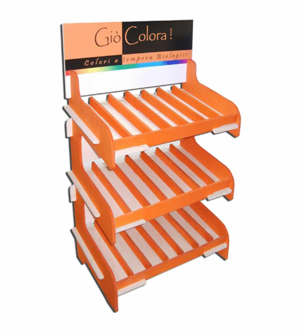 3-Tier Wooden Display Stand,Beverage Promo Solutions,3-Tier Wooden Display Stand