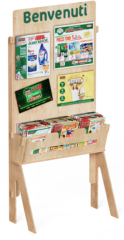 Wooden Display Rack,Beverage Promo Solutions,Wooden Display Rack
