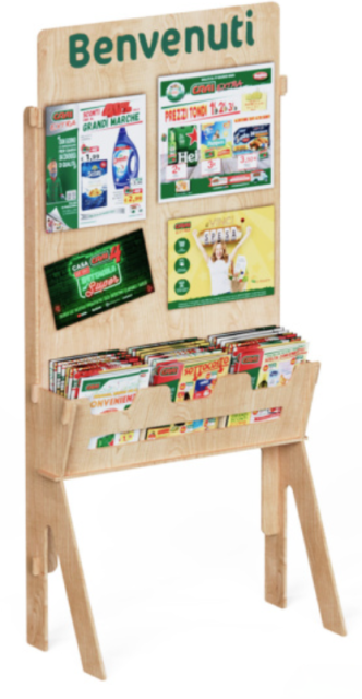 Wooden Display Rack,Beverage Promo Solutions,Wooden Display Rack