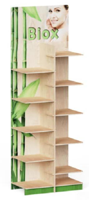 Multi-Tier Wooden Display Rack,Beverage Promo Solutions,Multi-Tier Wooden Display Rack