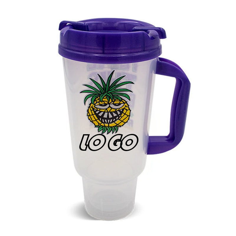Custom Logo 34oz Travel Tumbler with Straw,Beverage Promo Solutions,Custom Logo 34oz Travel Tumbler with Straw