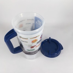Custom Logo 34oz Travel Tumbler with Straw,Beverage Promo Solutions,Custom Logo 34oz Travel Tumbler with Straw