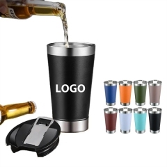 20oz Stainless Steel Beer Tumbler w/ Bottle Openner,Beverage Promo Solutions,20oz Stainless Steel Beer Tumbler w/ Bottle Openner