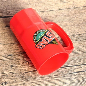 Plastic Beer Cup Stein Mug with Handle,Beverage Promo Solutions,Plastic Beer Cup Stein Mug with Handle
