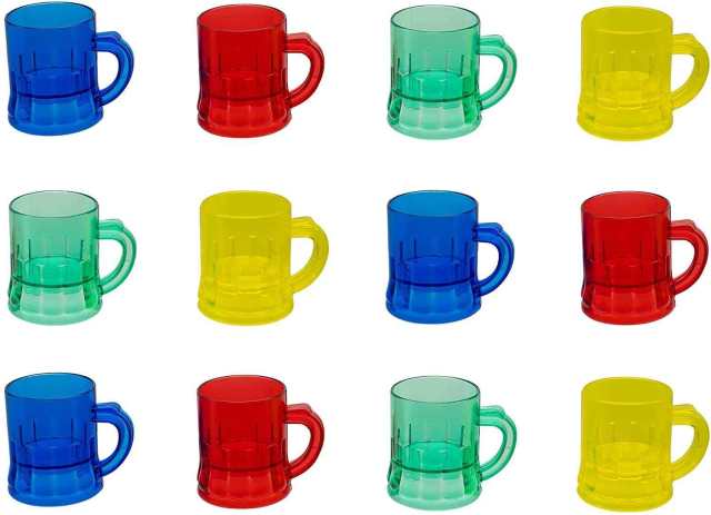 1 oz Mug Shaped Mini Shot Glass,Beverage Promo Solutions,1 oz Mug Shaped Mini Shot Glass