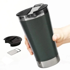20oz Stainless Steel Beer Tumbler w/ Bottle Openner,Beverage Promo Solutions,20oz Stainless Steel Beer Tumbler w/ Bottle Openner