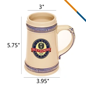 Tarbo Ceramic Beer Mug,Beverage Promo Solutions,Tarbo Ceramic Beer Mug