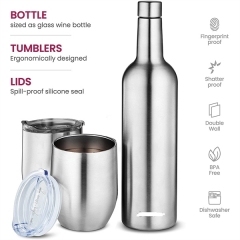 Wine Chiller Gift Set,Beverage Promo Solutions,Wine Chiller Gift Set