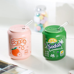Ceramic cup with straw,Beverage Promo Solutions,Ceramic cup with straw