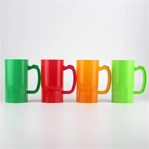 Plastic Beer Cup Stein Mug with Handle,Beverage Promo Solutions,Plastic Beer Cup Stein Mug with Handle