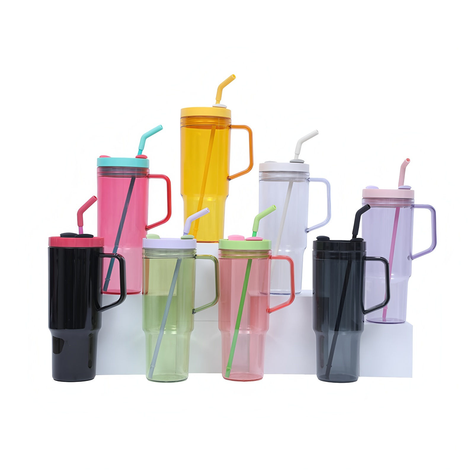Custom Transparent Plastic Tumbler,Beverage Promo Solutions,Custom Transparent Plastic Tumbler