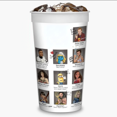 Blank BPA-Free PP Stadium Cup,Beverage Promo Solutions,Blank BPA-Free PP Stadium Cup