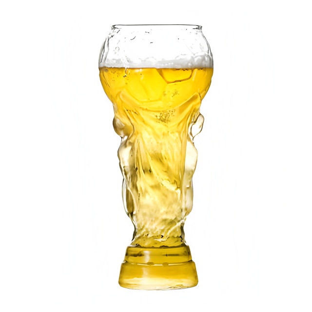 World Cup Trophy Beer Glass,Beverage Promo Solutions,World Cup Trophy Beer Glass