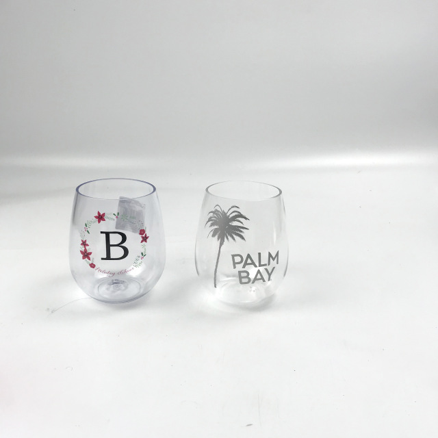 600ML Acrylic Wine Glass,Beverage Promo Solutions,600ML Acrylic Wine Glass