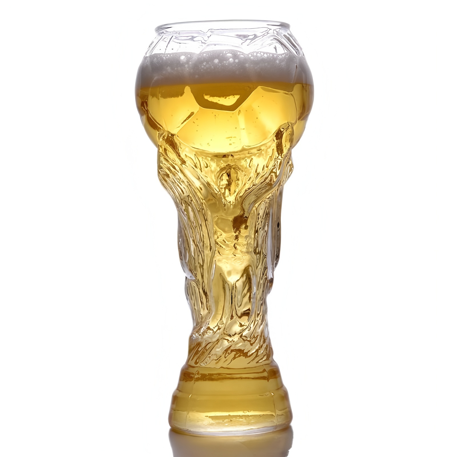 World Cup Trophy Beer Glass,Beverage Promo Solutions,World Cup Trophy Beer Glass