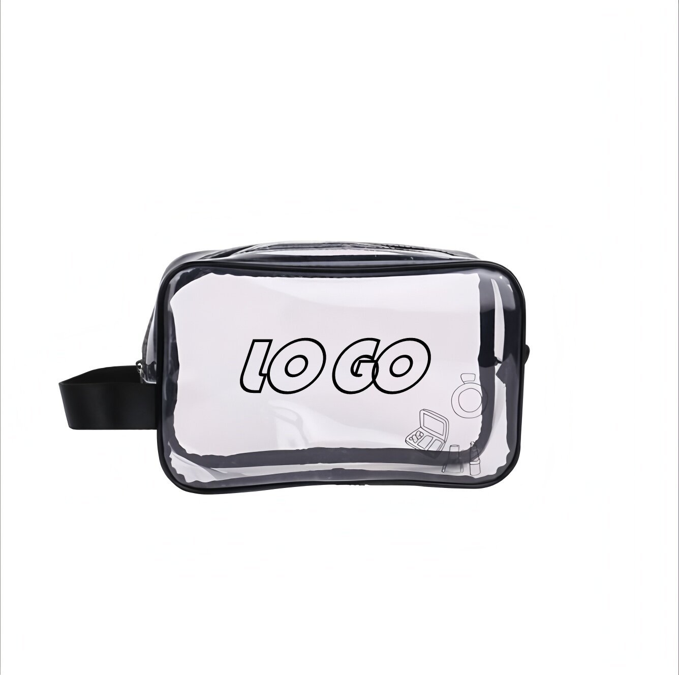 Clear PVC Makeup Bag,Beverage Promo Solutions,Clear PVC Makeup Bag