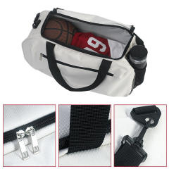 Custom Logo Water-Resistant Gym Duffel Bag,Beverage Promo Solutions,Custom Logo Water-Resistant Gym Duffel Bag