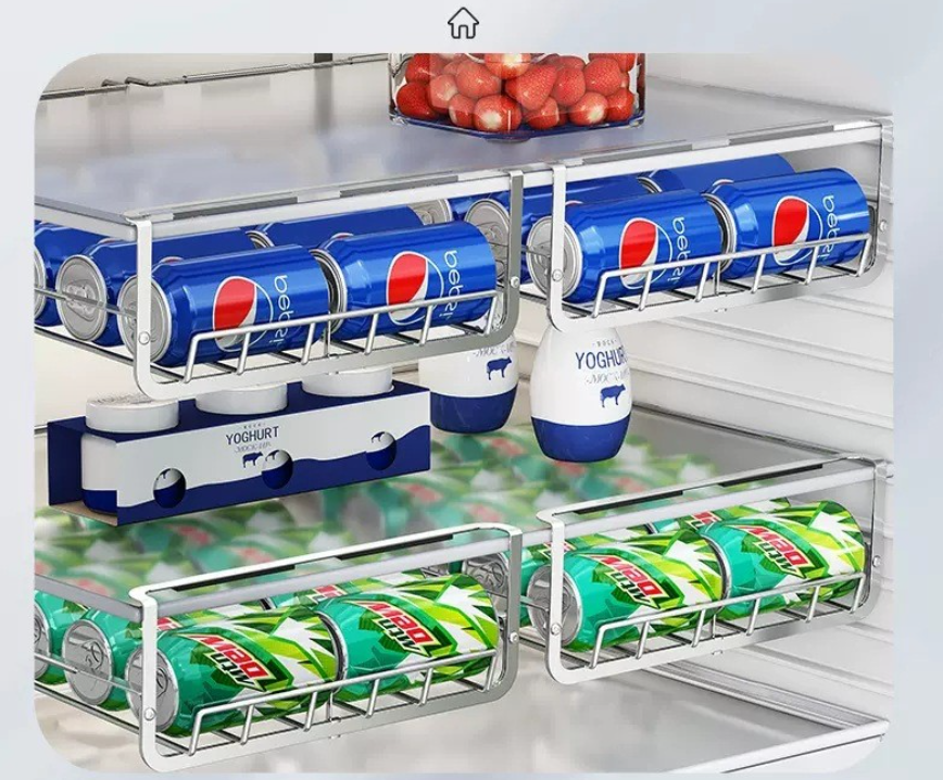 Automatic Rolling Can Dispenser Rack for Beverages,Beverage Promo Solutions,Automatic Rolling Can Dispenser Rack for Beverages