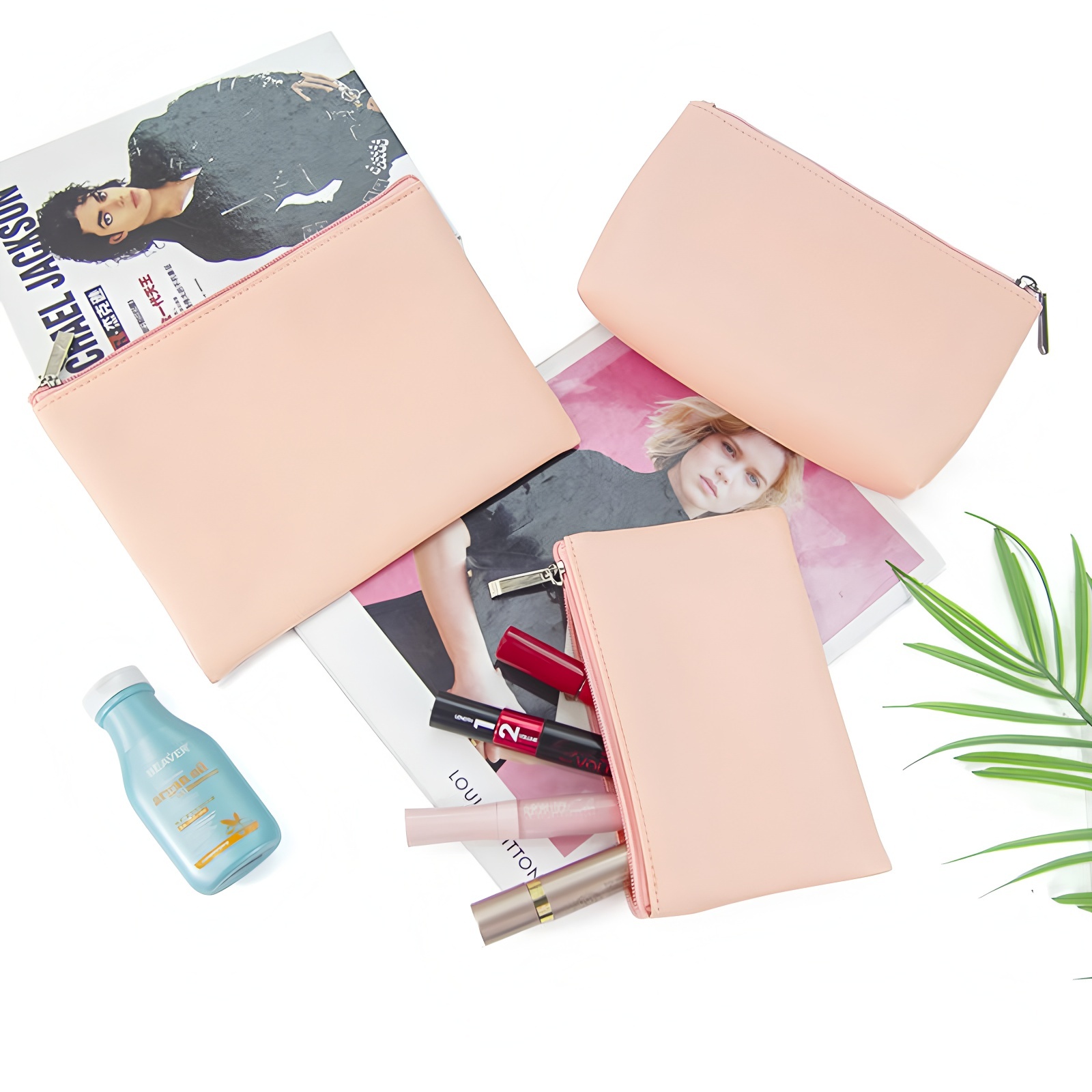 Personalised PU Leather Makeup Bag,Beverage Promo Solutions,Personalised PU Leather Makeup Bag