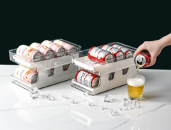 Beverage Can Dispenser Organizer with Rolling,Beverage Promo Solutions,Beverage Can Dispenser Organizer with Rolling
