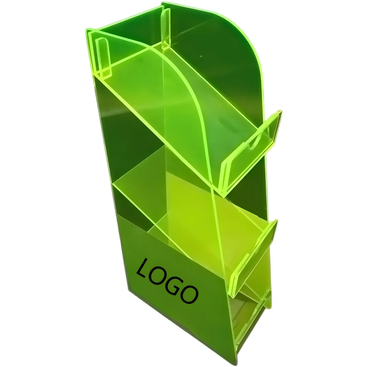 Custom Tier Acrylic Countertop Display Stand,Beverage Promo Solutions,Custom Tier Acrylic Countertop Display Stand