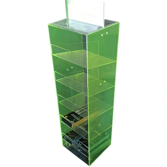 Custom 5-Shelf Cell Accessory Floor Display Rack,Beverage Promo Solutions,Custom 5-Shelf Cell Accessory Floor Display Rack