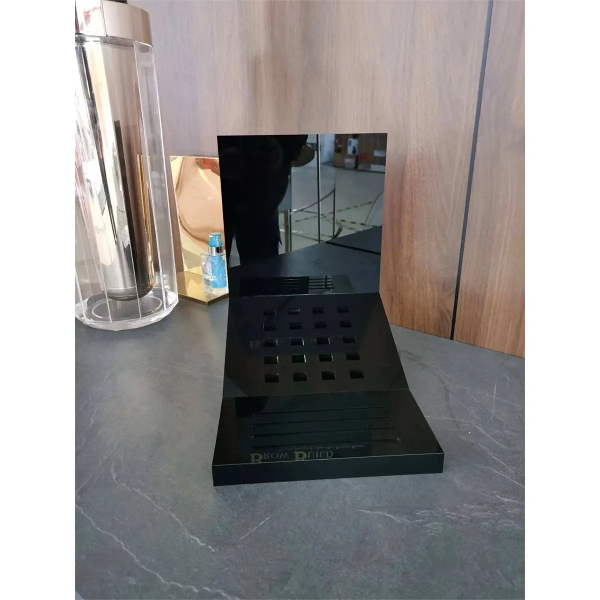 Custom Acrylic Tabletop Display Stand,Beverage Promo Solutions,Custom Acrylic Tabletop Display Stand