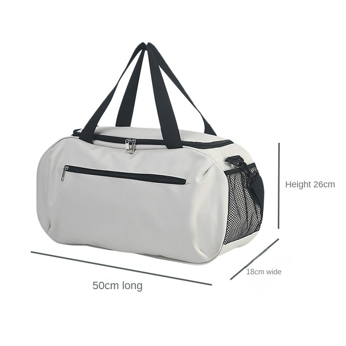 Custom Logo Water-Resistant Gym Duffel Bag,Beverage Promo Solutions,Custom Logo Water-Resistant Gym Duffel Bag