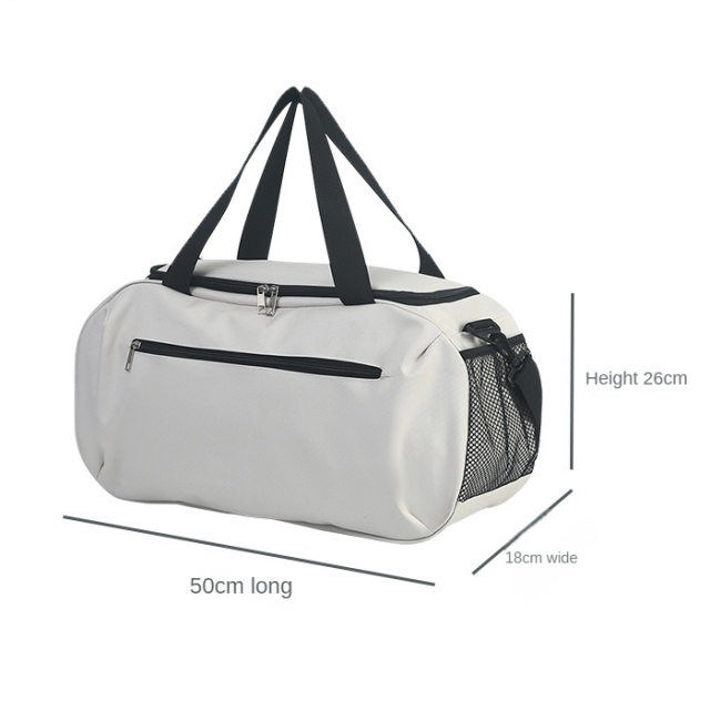 Custom Logo Water-Resistant Gym Duffel Bag,Beverage Promo Solutions,Custom Logo Water-Resistant Gym Duffel Bag