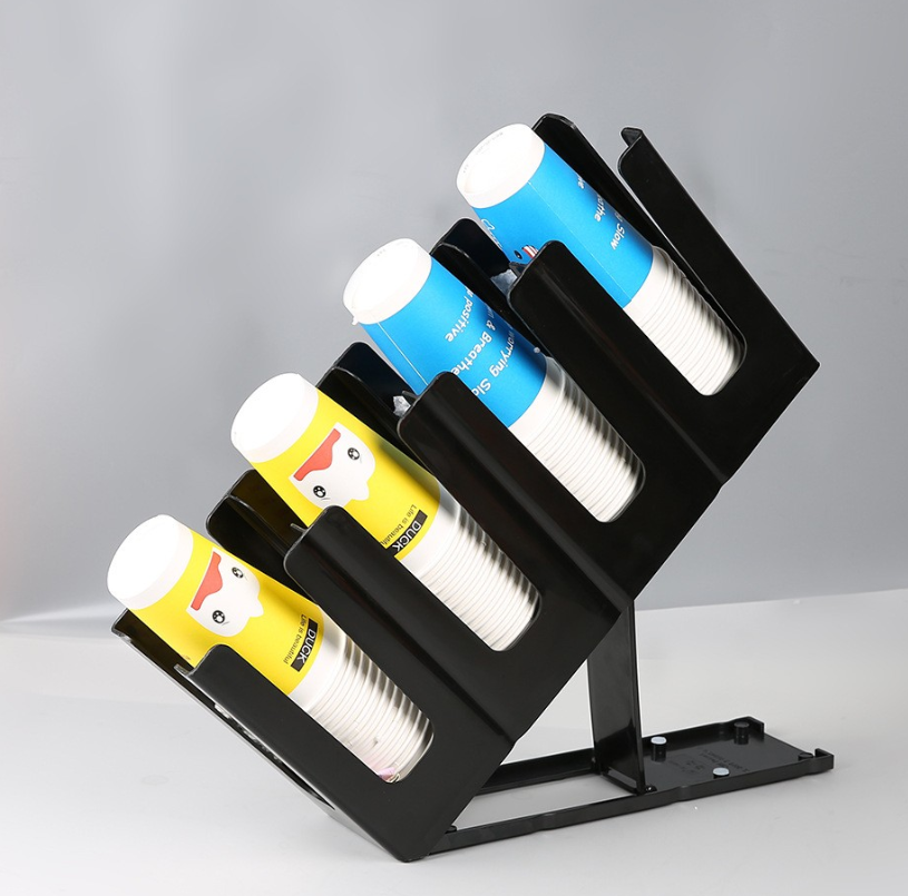 Foldable 4 Compartment Cup Holder Organizer for Coffee Shop,Beverage Promo Solutions,Foldable 4 Compartment Cup Holder Organizer for Coffee Shop