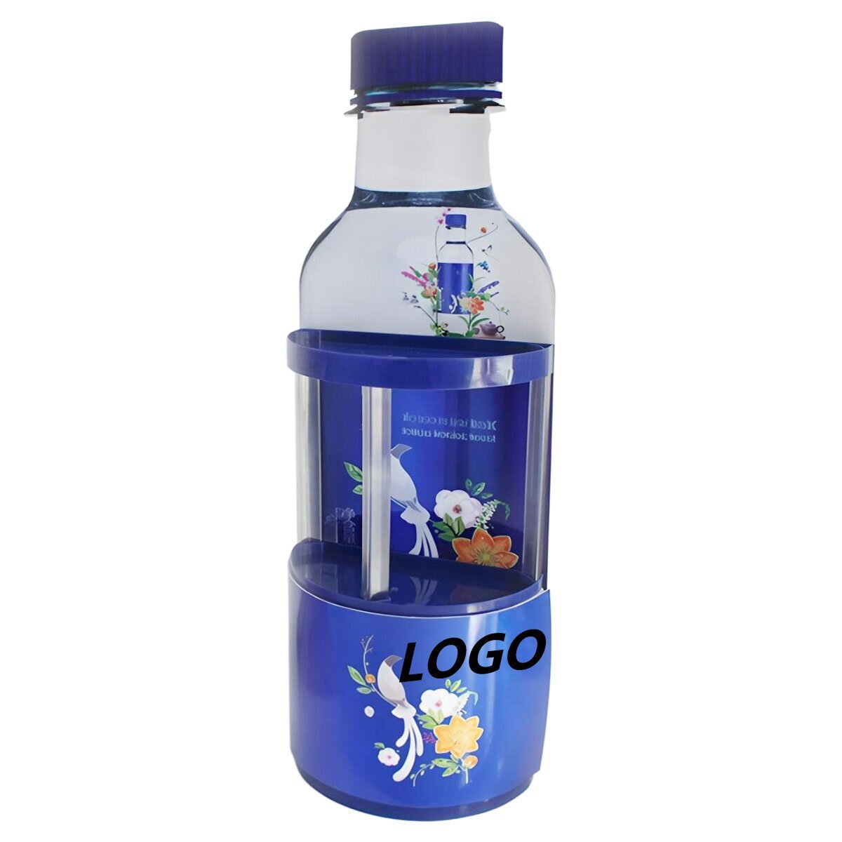 2-Tier 46cm Diameter Semi-Circular Plastic Display Rack,Beverage Promo Solutions,2-Tier 46cm Diameter Semi-Circular Plastic Display Rack