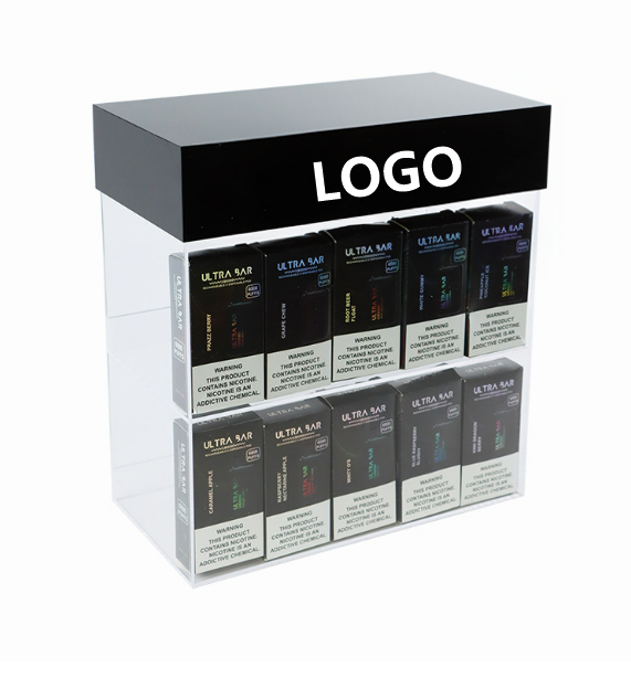 Custom acrylic countertop display cabinet,Beverage Promo Solutions,Custom acrylic countertop display cabinet