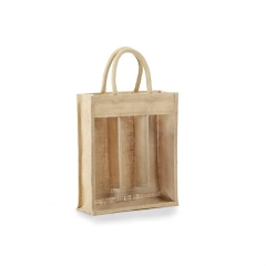 Jute Wine Gift Bag,Beverage Promo Solutions,Jute Wine Gift Bag