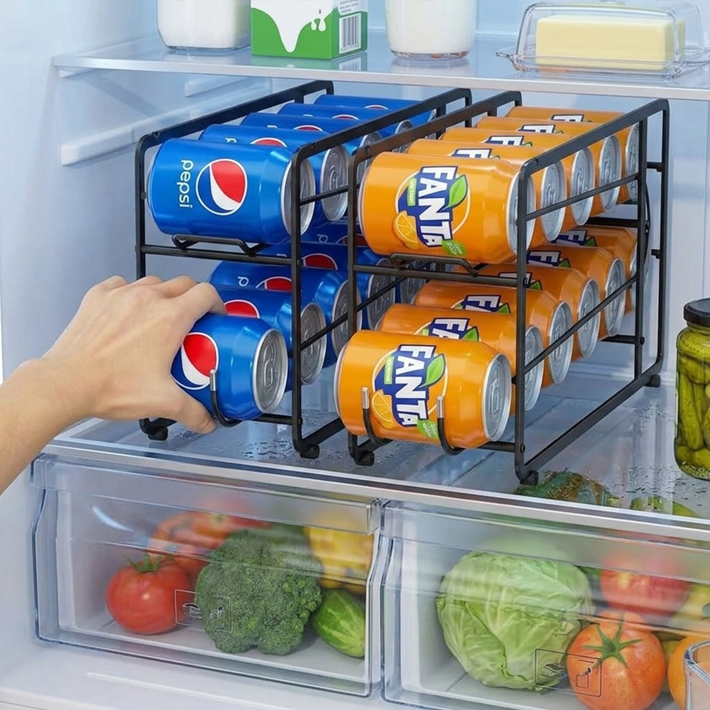 Gravity-Fed Beverage Rack,Beverage Promo Solutions,Gravity-Fed Beverage Rack