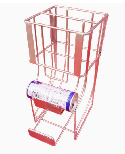 Rolling Can Display Rack,Beverage Promo Solutions,Rolling Can Display Rack