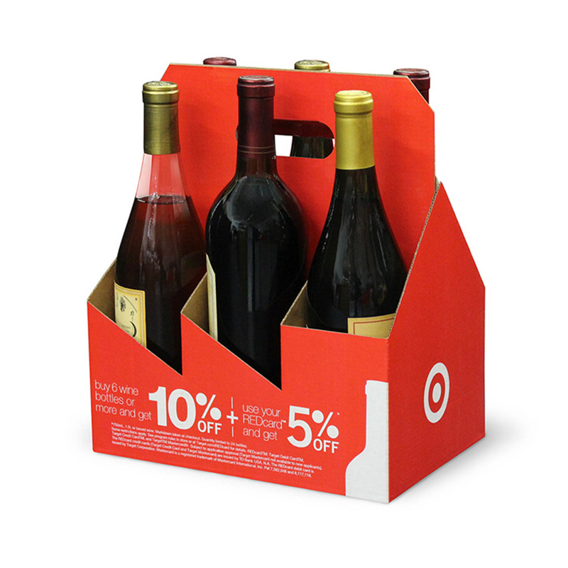 6-Bottle Red Wine Gift Box,Beverage Promo Solutions,6-Bottle Red Wine Gift Box for Wine Brands | BPS