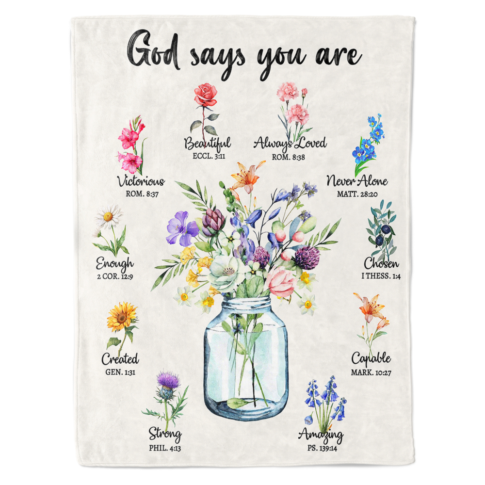 God says you are