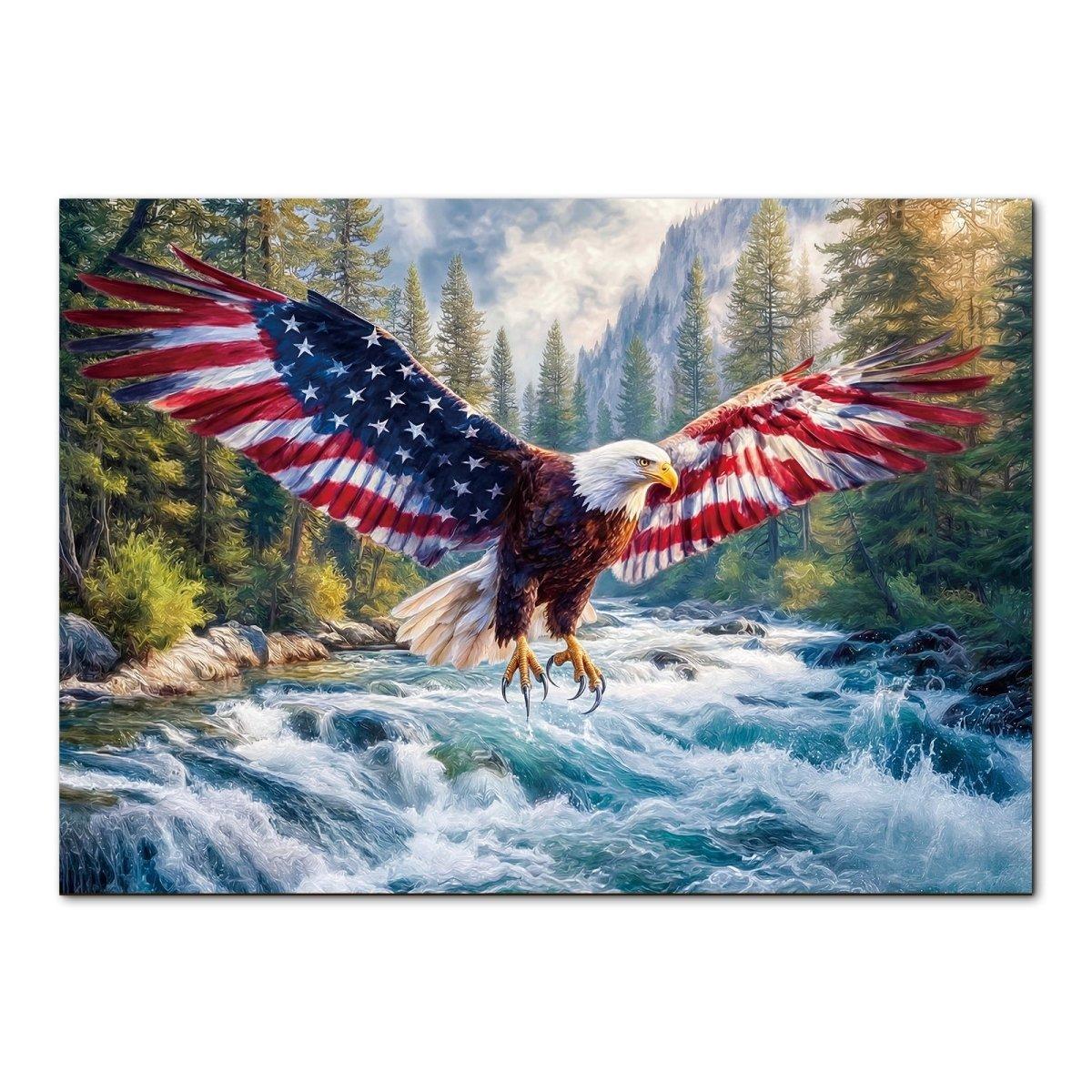 Flag Bald Eagle 2