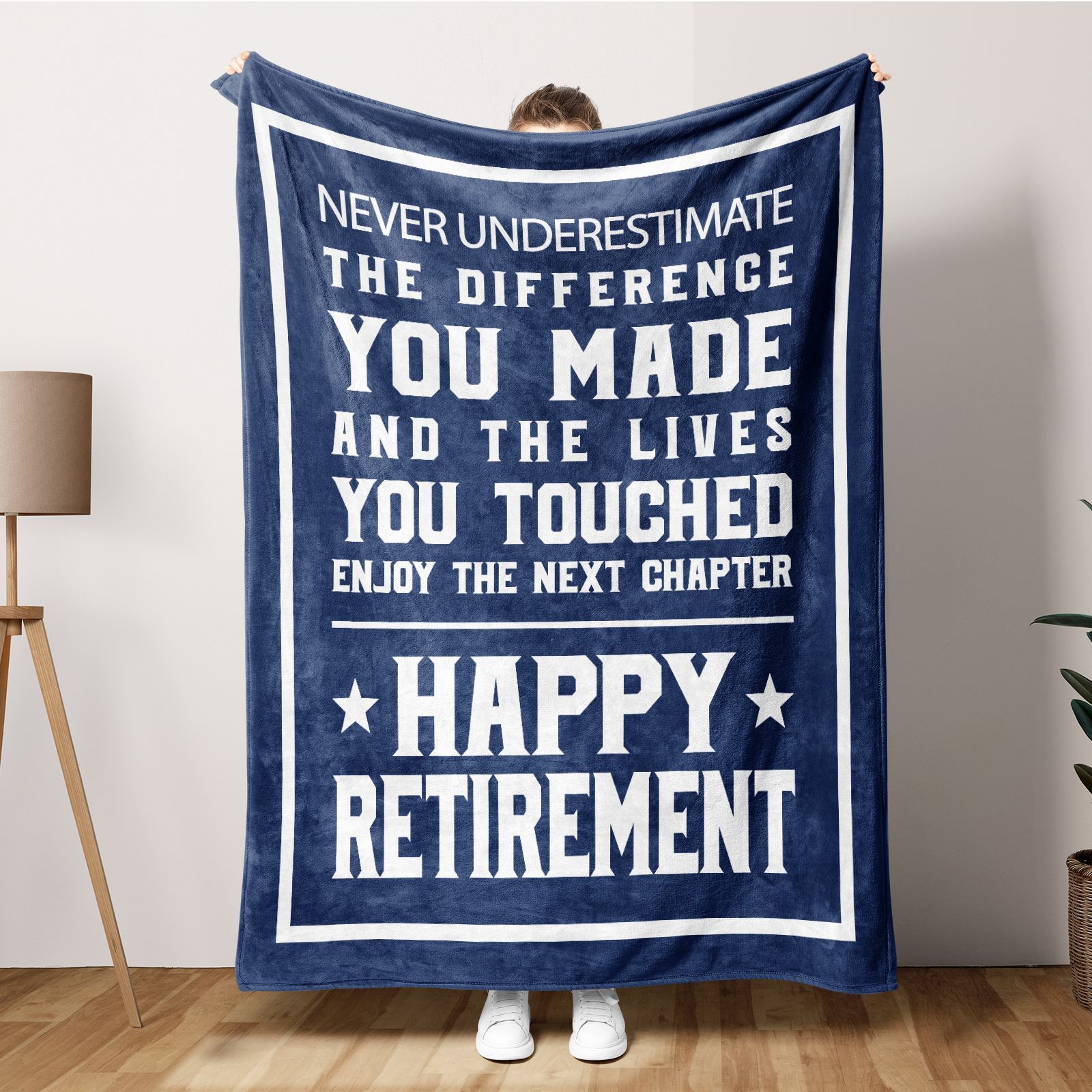 Happy Retirement - Blue