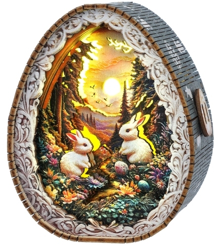 Rabbit in the Forest