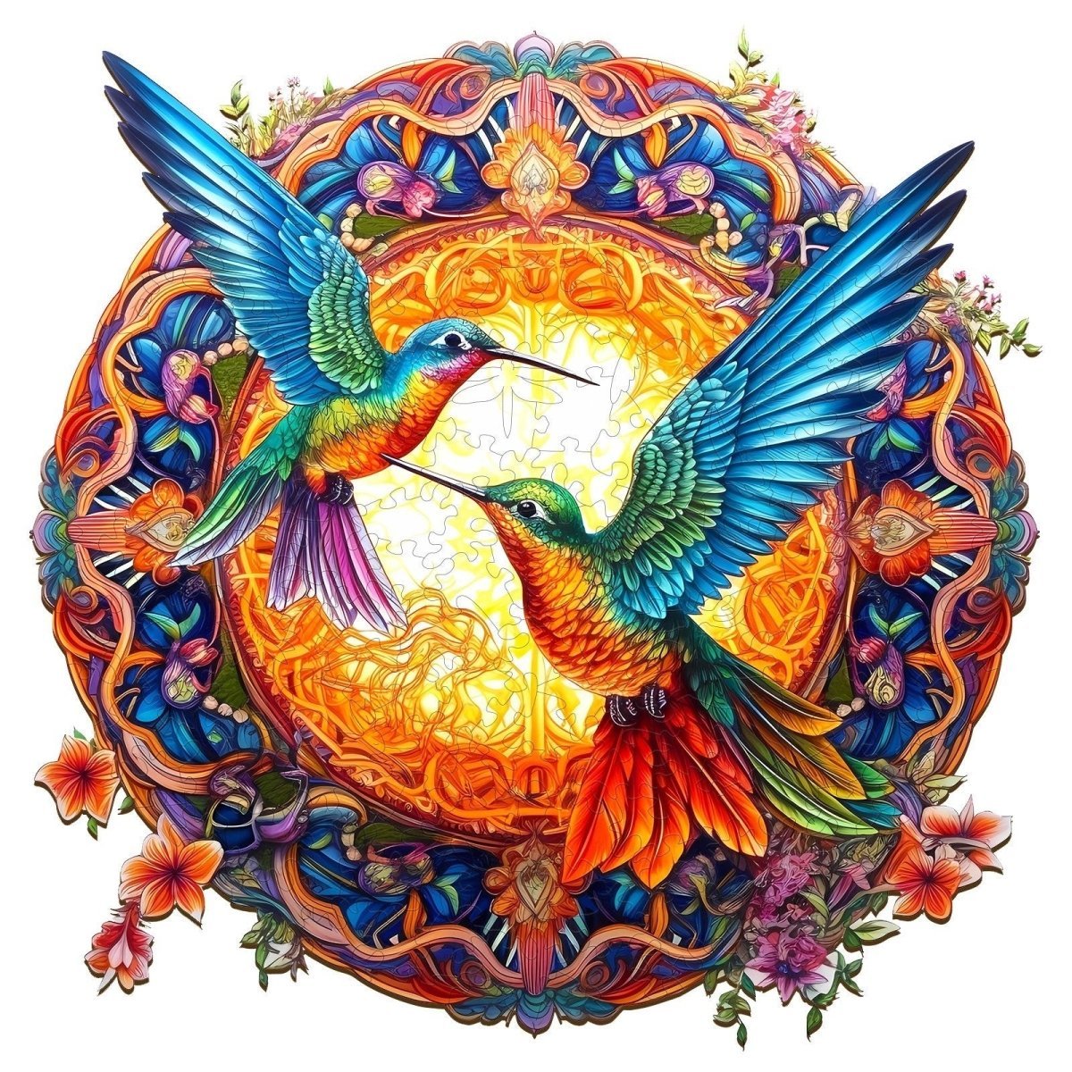 Mandala Hummingbirds