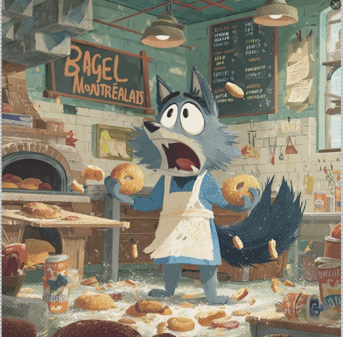 Messy Bagel Shop