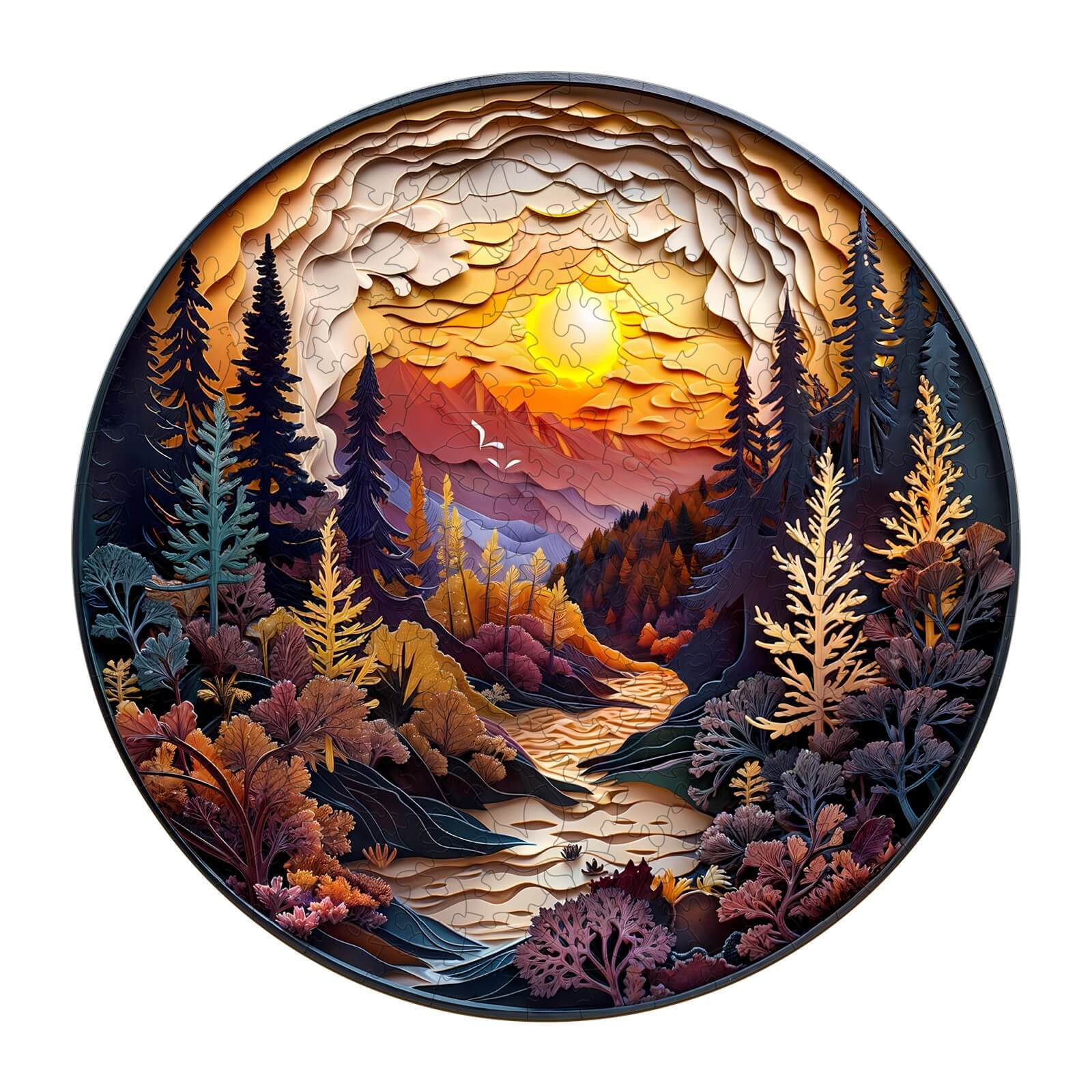 Sunset Forest