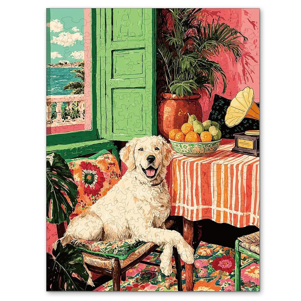 Summer Golden Retriever