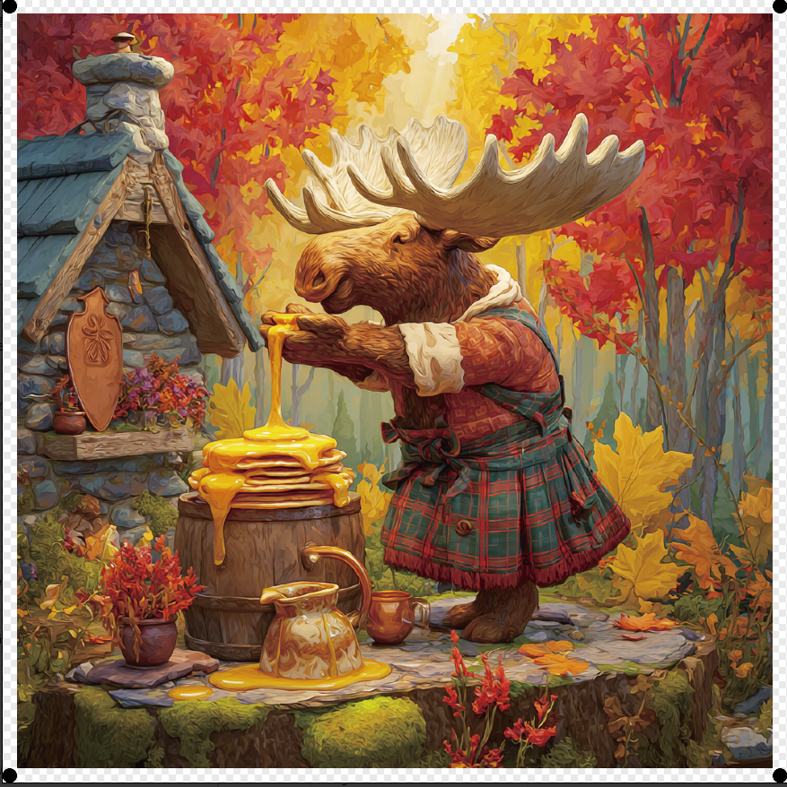 Honey Making Elk