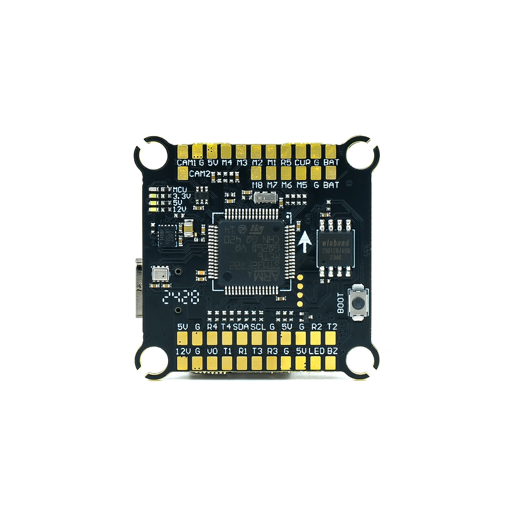 ARGUS PRO 80A+ ECO F722 Stack 8S With heat dissipating aluminum parts