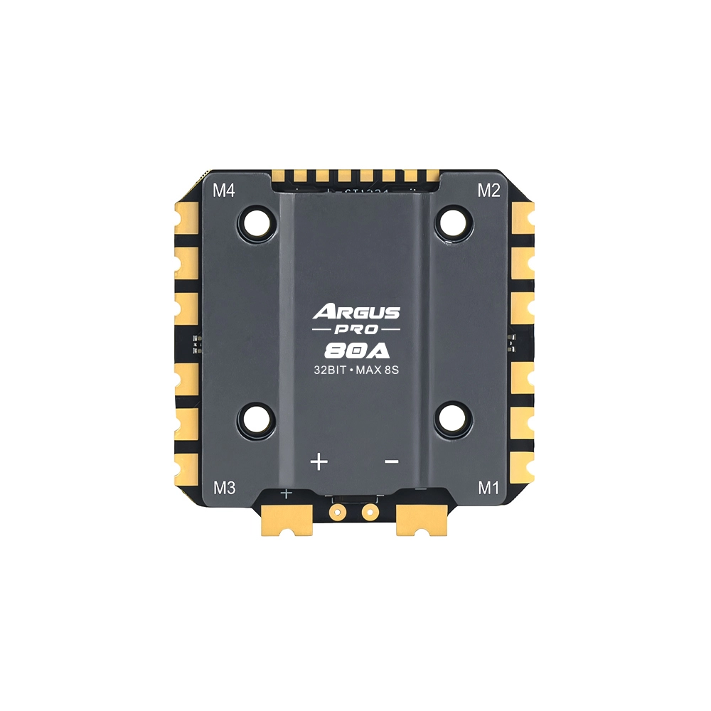 ARGUS PRO 80A+ ECO F722 Stack 8S With heat dissipating aluminum parts