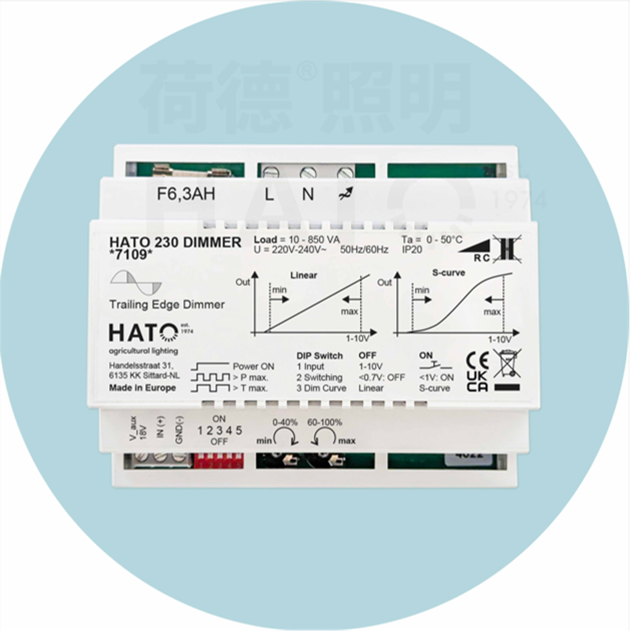 HATO 230 Dimmer 850VA,MY SHOP,HATO 230 Dimmer 850VA
